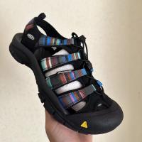 ราคา 2025 ผู้ชายเดินป่ากลางแจ้งรองเท้าเย็นชนรองเท้าผู้หญิงวัยรุ่นฤดูร้อนระบายอากาศตั้งแคมป์รองเท้ากีฬา NEWPORT H2 KEEN (23397948036)