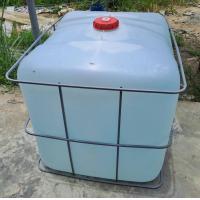 ราคา ถัง 1000 ลิตร รุ่น1012B F8 มือสอง พร้อมกรงราคาประหยัด ไม่มีพาเลทรอง ผ่านการทดสอบ ไส้ถังไม่ยุบตัว (19878191190)