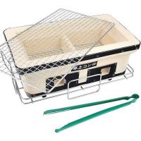 ราคา เตาย่างถ่านแบบตั้งโต๊ะ Ceramic Charcoal Grill ทรงสี่เหลี่ยมST 25 มีพร้อมส่ง (21411554672)