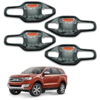 ราคา เบ้าถ้วยประตู เบ้าปีก ถ้วยรองมือ เบ้าถ้วยรองมือ ถาดรองมือเปิด รองมือเปิดประตู จำนวน 8ชิ้น สีดำ Ford Everest ของfitt ฟอร์ด เอเวอเรส 4ประตู ปี 2015 (10453115031)