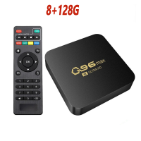 ราคา กล่องดิจิตอลtv Q96MAXกล่องทีวีความละเอียดสูงมาก definition สมาร์ททีวีกล่อง Android11 Amlogic S905 2 4G Quad Core 4K HD 8 128G ชุด Top Box Media Player Q96MAX (23547415114)
