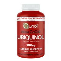 ราคา Qunol Mega CoQ10 Ubiquinol 100 mg 120 Softgels (23718296829)