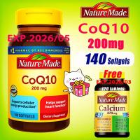ราคา Nature Made CoQ10 200 mg 140 Softgels โคคิวเท็น (21240710869)