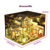 ราคา ของตกแต่งบ้าน โมเดลบ้านตุ๊กตา โมเดลบ้าน สร้างบ้านเล่นกับครอบครัว บ้านหลังใหญ่ (22817441823)