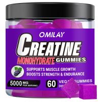 ราคา Omilay Creatine Workout Supplement Creatine Monohydrate Gummy ใช้สำหรับ บรรเทา อ่อนเพลีย กล้ามเนื้อ การกู้คืน องุ่น Vegan Gummies 60เม็ด (23310537201)