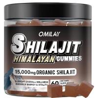ราคา Omilay Shilajit Himalayan Gummy with Ashwagandha บรรเทา ความดัน การควบคุม อารมณ์ ปรับปรุง นอนหลับ Boosts Energy โภชนาการ อาหารเสริม Gummies 60เม็ด (23310611719)