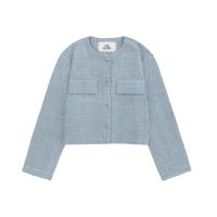 ราคา BNK MILAN TWEED JACKET เสื้อคลุมผ้าทวีต แต่งดีเทลกระเป๋า มาพร้อมอะไหล่กระดุมโลหะ สินค้าพรีออเดอร์บางสี (23808011440)