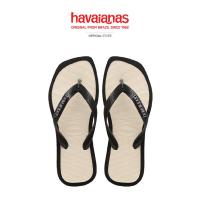 ราคา HAVAIANAS รองเท้าแตะ Top Square Fusion Flip Flops BLACK 41499440090U S5BKXX (24072812193)