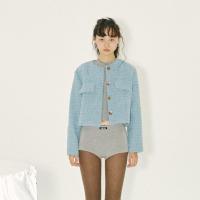 ราคา BNK MILAN TWEED JACKET เสื้อคลุมผ้าทวีต แต่งดีเทลกระเป๋า มาพร้อมอะไหล่กระดุมโลหะ สินค้าพรีออเดอร์บางสี (23808011422)