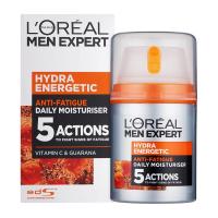ราคา LOreal Men Expert Hydra Energetic Multi Action 5 Anti Fatigue Moisturiser Serum 50ml ผลิตภัณฑ์บำรุงผิวหน้าผู้ชายสูตรพิเศษเพื่อผิวแลดูอ่อนกว่าวัย (17007046200)