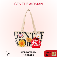 ราคา GENTLEWOMAN Summer Season Shoulder Tote Bag กระเป๋าถือ gentlewoman ของแท้ ใหม่ กระเป๋า (24654695148)