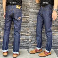 ราคา TPPJEANS DN DarkBlue Raw Denim กางเกงยีนส์ผ้าดิบริมแดงสีดาร์คบลูทรงกระบอก ปักลายขนนก งานตัดเย็บอย่างดี ป้ายหนังแท้ เฟดสวย Size 28 42 รับชำระปลายทาง (4330052182)