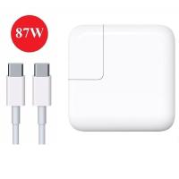 ราคา 87W USB C Power Adapter charger for Macbook Pro 15 Inch Type USB C Cable (389239448)
