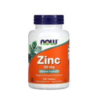 ราคา Zinc 50 mg 250 Tablets Now Foods (21724551648)
