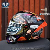 ราคา หมวกกันน็อคเต็มใบหุ้มคาง RD รุ่น CZR BTรองรับการติดบลูทูธ Bluetooth Helmet ถอดซักได้ ฟรีถุงผ้า แถมชิวฟรีอีก1 แผ่น หมวกกันน็อคเต็มใบ S M L XL (17324722131)