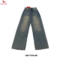 ราคา BUCKOFF JEAN กางเกงยีนส์ กางเกงยีนส์คาร์โก้ กางเกงยีนส์ผู้หญิง รุ่น BST702 (23086841915)
