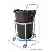 ราคา รถเข็นถังกลม รถเข็นถังน้ำ รถเข็นถังขยะ made in Thailand (14450257288)