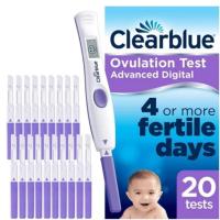 ราคา พร้อมส่งเร็วๆ Clearblue ของแท้จาก USA แผ่นตรวจไข่ตก เครื่องตรวจวันไข่ตก ชุดที่ตรวจไข่ตกแบบดิจิตอลพร้อมชุดตรวจ20 ชุด (23217126454)