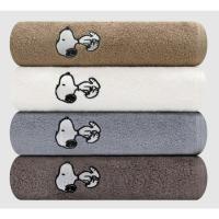 ราคา Songwol ผ้าขนหนู ปักลาย Snoopy โรงแรม 4 สี X 1 ชิ้น 1 ชุด aqr (20552908878)