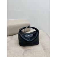 ราคา Auth Longchamp3 6 Paris Le Pliage หนังแท้ของแท้กระเป๋ามีที่จับ6สี18x18cm (23418562212)