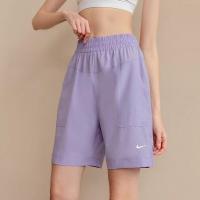 ราคา กางเกงขาสั้นกีฬาออกกำลังกายฤดูร้อนสำหรับผู้หญิง กางเกงขาสั้นออกกำลังกายแบบหลวมๆ กางเกงขาสั้นสำหรับวิ่งกลางแจ้ง กางเกงขายาวไซส์ใหญ่ (22273824545)
