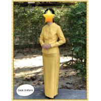 ราคา ชุดไทยจิตรลดา สีเหลือง สีทอง มีทุกไซส์ Lazada ร้าน Gade Uniform (495188459)