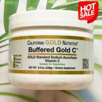 ราคา 81 Sale EXP 06 12 2025 วิตามินซี แบบผง สูตรบัฟเฟอร์ Buffered Gold C Non Acidic Vitamin C Powder Sodium Ascorbate 238g California Gold Nutrition (23440844302)