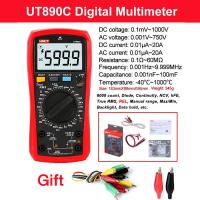ราคา UNI T UNI Tดิจิตอลมัลติมิเตอร์RMSจริงUT890C UT890D คู่มือช่วงAC DCเซ็นเซอร์วัดอุณหภูมิความถี่แบคไลท์ทดสอบ (4404524336)