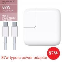 ราคา AirsFish 87W Macbook USB C Power Adapter Replacement Charger Adapter for Apple Macbook 15 inch with USB C to USB C Cable (389655926)