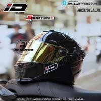 ราคา หมวกกันน็อคเต็มใบ ID SPARTAN BT รองรับการติดตั้งบูลทูธ มาตรฐาน ECE และ มอก หมวกกันน็อคหุ้มคาง Asiafit Size (24014023418)