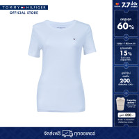 ราคา Special Collection Tommy Hilfiger เสื้อยืด ผู้หญิง รุ่น 76J4869 YCI สีขาว (23274330766)