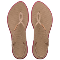 ราคา HAVAIANAS รองเท้าแตะผู้หญิง Luna Point Sandals ROSE GOLD 41499213581F H4GDXX (23283834450)