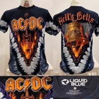 ราคา เสื้อวงมัดย้อม ACDC Liquid blue OVP เสื้อยืดOvp งานลิขสิทธิ์แท้ มือ1 ลิขขวิดบลู (20529929817)