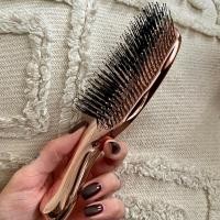 ราคา Japanese Premium Head Massager Scalp Brush Hair Massager Shampoo Brush Wet Plastic Detangling Brush Hair Cleaning Comb Rose gold (20061782160)