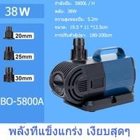 ราคา SOBO ปั๊มน้ำประหยัดพลังงาน ใช้ทำระบบกรองหรือปั๊มน้ำหมุนเวียน bo 5800A ปั๊มสะเทินน้ำสะเทินบก ปั๊มบ่อปลาเงียบ ปั๊มพิพิธภัณฑ์สัตว์น้ำ ปั๊มจุ่ม ปั๊มบ่อปลา (9801604874)
