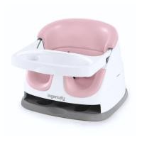 ราคา Ingenuity Baby Base 2 in 1 Booster Feeding และ Floor Seat Slate เก้าอี้ทานข้าวเด็ก (22617954352)