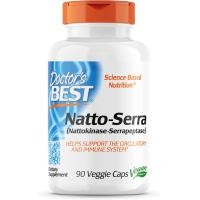 ราคา Doctors Best Natto Serra Non GMO Vegan Gluten Free 90 Veggie Caps (21742430671)
