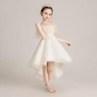 ราคา Gd3849 พร้อมส่งจากไทย ชุดออกงานเด็กหญิงสีครีม ผ้าลูกไม้สุดหรู แต่งขนฟรุ้งฟริ้งที่ไหล่สุดเก๋ สวยหรูดูดีไม่เหมือนใคร ชุดราตรีเด็กทรงหน้าสั้น หลังยาว ชุดออกงานการแสดง (17696155235)