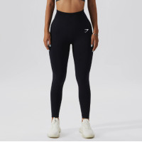 ราคา Clearance Gymshark Yoga Pants Seamless Knitted High Elasticity Slim Fit Hip Shark High Elasticity Fitness Pants MAR (24282066108)