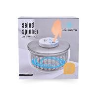 ราคา เครื่องสลัดน้ำผักไฟฟ้า Salad Spinner ความจุใหญ่สุด 6 ลิตร HEALTHTECH สะดวกสบายรวดเร็ว ปั่นด้วยมอเตอร์ ของแท้ พร้อมบริการหลังการขายศูนย์ไทย (23717264586)