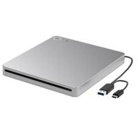 ราคา Sleek External 3D Blu Ray Player USB 3 0 Type C CD DVD Drive Ultra Slim Slot in Technology for Effortless Media Enjoyment (24393083549)