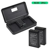 ราคา PALO 2000mAh BLS5 F แบตเตอรี่แบบชาร์จไฟสำหรับ Olympus EPL6 EPL9 EPL8 EPL7 EPM2 EP3 EM10 E400 พร้อมเครื่องชาร์จแบตเตอรี่กล้อง (22775816087)