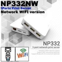 ราคา Print Server NP332NW 3 USB Ports Network RJ45 รุ่นรองรับ Network cable WIFI รองรับ Printers สูงสุดถึง 3 เครื่อง (19714846904)