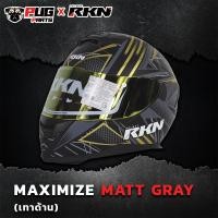 ราคา หมวกกันน็อค มอกแท้ RKN หมวกกันน็อคเต็มใบ ปิดเต็มหน้า รุ่นใหม่Maximize หมวกกันน๊อก หมวกกันน็อคเต็มใบ (23610382919)