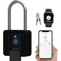 ราคา กุญแจล็อคลายนิ้วมือ กุญแจล็อคอัจฉริยะแบบทนทานพร้อมกุญแจบลูทูธ กุญแจล็อคประตูแบบไร้กุญแจกันน้ำสำหรับรั้วกลางแจ้ง โรงเก็บของ ประตูโรงรถ (24507058159)