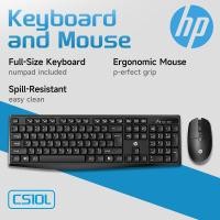ราคา HP Wireless Keyboard Mouse Combo 104 Keys Spill Resistant Fade Proof Keys Ergonomic Mouse 3 DPI 800 1200 1600 for Office Home CS10L Free Shipping (24054837123)