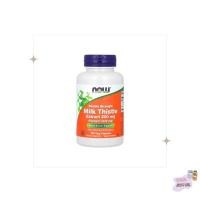 ราคา Now Foods Milk Thistle Extract 300 mg มิลค์ทิสเซิลสกัด Silymarin ซิลิมาริน 240 mg 100200 Veg Capsules (23698128774)