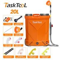 ราคา TASKTOOL เครื่องพ่นยา20ล ถังฉีดพ่นยา เครื่องพ่นยาแบตเตอรี่ ถังฉีดยา20ลิตร ฆ่าเชื้อ ฆ่าหญ้า พ่นยาแบต ฟังก์ชั่นปั้นอัตโนมัติ ฝาเปิด2ข้าง (23659353005)