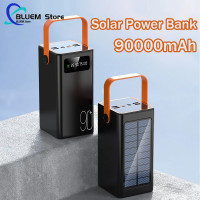 ราคา BLUEM 20000mAh Solar power bank พาวเวอร์แบงค์ พาเวอร์แบงค์ เพาเวอร์แบงค์ แบตสำรอง ไฟฟ้า พลังงานแสงอาทิตย์ พลังงานสะอาด พกพาง่าย solar charger พาเวอร์แบงค์ (24264269046)