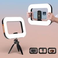 ราคา EVESKY ชาร์จสดพิเศษมือถือแหวนเติมแสงกรงกระต่ายโทรศัพท์มือถือสก์ท็อปแบบพกพาถ่ายภาพแสง (24295877621)